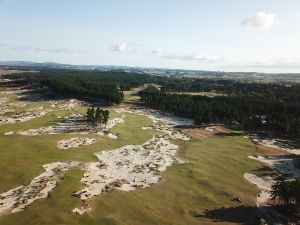 Tara Iti 1st Aerial Sand